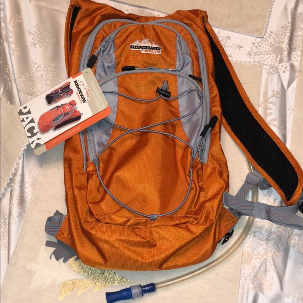 Orange camelbak